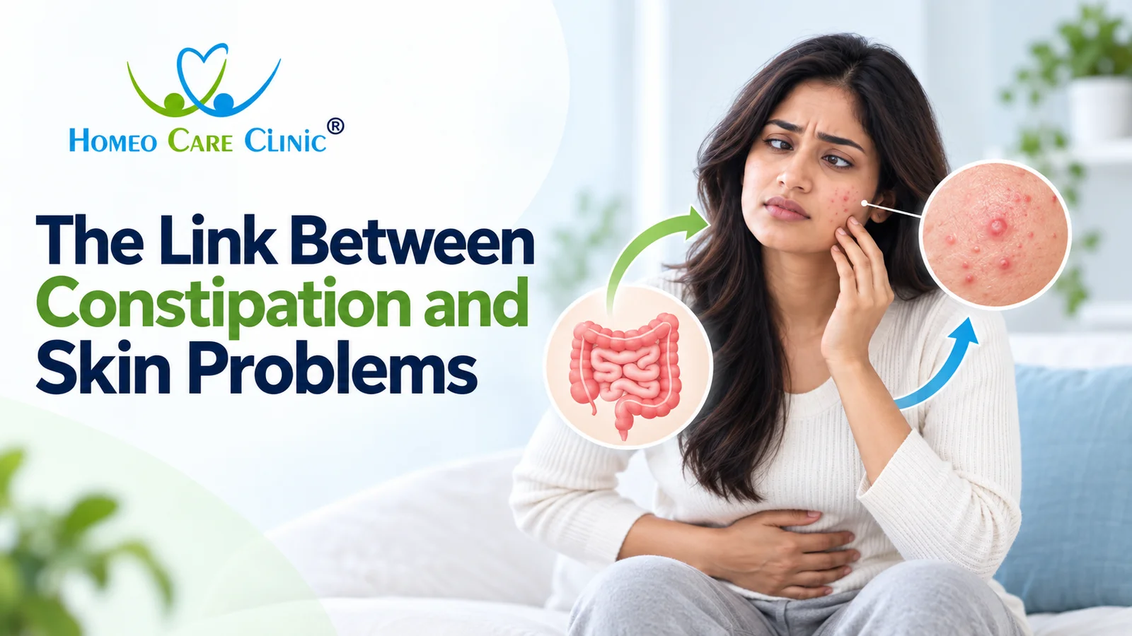The Link Between Constipation and Skin Problems